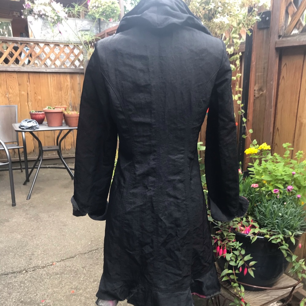Pink & Black Distressed Goth / Alternative Jacket - Picture 5 of 5